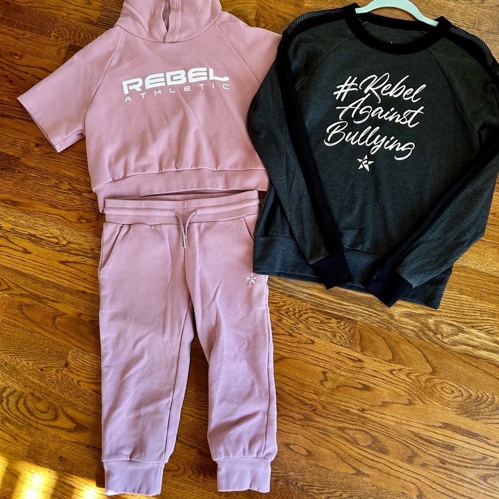 Rebel athletic cheer YL bundle